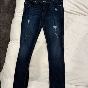 Express Distressed Women's Skinny Jeans